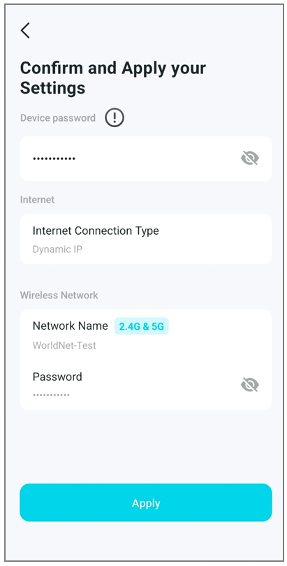 TP-Link Archer BE3600 Mobile app setup image 13