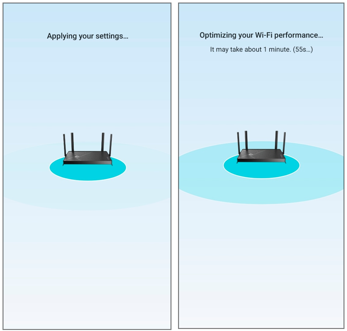 TP-Link Archer BE3600 Mobile app setup image 14