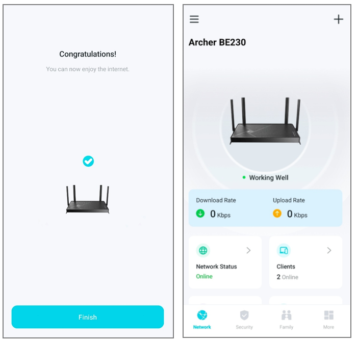 TP-Link Archer BE3600 Mobile app setup image 16